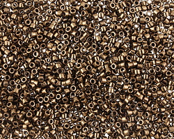 Miyuki Delica Metallic Dark Bronze (DB0022) 11/0 Seed Bead