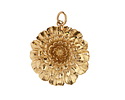 Nina Designs Bronze Marigold Blossom Focal 22x28mm