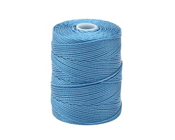 C-Lon Caribbean Blue (.5mm) Bead Cord