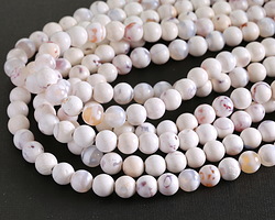 Orange Blossom Agate Round 8mm