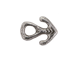 Green Girl Pewter Rustic Arrow Clasp 21x16mm