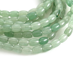 Green Aventurine Barrel 6x8mm