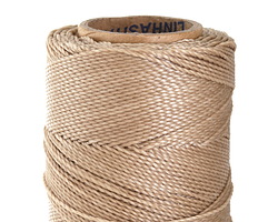 Linhasita Beige (531) Waxed Polyester Cord PE-4 1mm