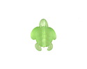 Peridot Beach-Style Glass Small Sea Turtle 20x15mm