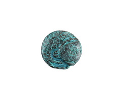 Mykonos Copper (plated) Patina Koi Coin 16mm