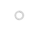 TierraCast White Bronze (plated) Small Hammertone Ring 9mm