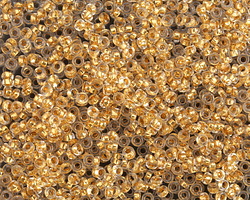 Miyuki 24kt Gold Lined Crystal Spacer Bead 2.2mm