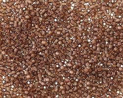 Miyuki Delica Matte Transparent Root Beer (DB0769) 11/0 Seed Bead