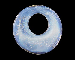 Unicorne Beads Glass Ghost Large Halo Disk 40mm