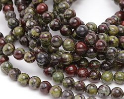 Dragon Blood Jasper Round 6mm