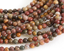 Red Creek Jasper Round 4mm