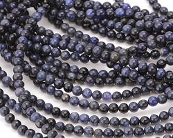 Dumortierite Round 4mm