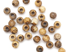 Picture Jasper Round (Large Hole) 6mm Beads