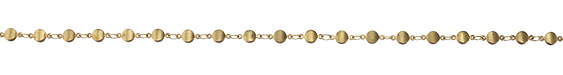 Zola Elements Disc Link Brass Chain