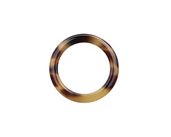 Zola Elements Light Tortoise Shell Acetate Ring 24mm