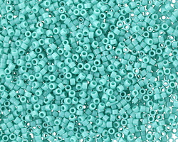 Miyuki Delica Opaque Turquoise Green (DB0729) 11/0 Seed Bead