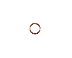Antique Copper (plated) Jump Ring 7mm, 20 gauge