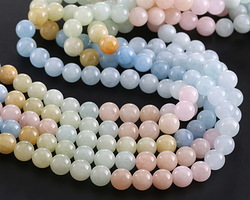 Multi Beryl Ombré Round 8mm