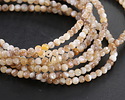 Natural Mussel Shell Mother of Pearl Round 3mm