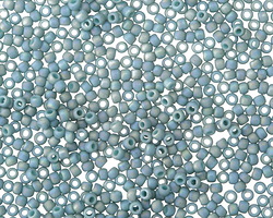 TOHO Semi-Glazed Rainbow Turquoise Round 11/0 Seed Bead