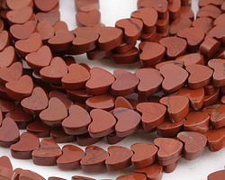 Red Jasper Heart 6mm