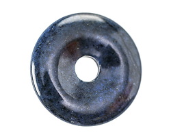 Dumortierite (Dark) Donut 30mm