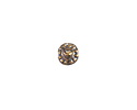 Mykonos Antique Brass (plated) Folksy Heart Bead 7mm