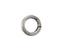 Burnished Silver (plated) Large Round Clasp 15mm