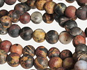 Pilbara Jasper (matte) Round 5-7mm