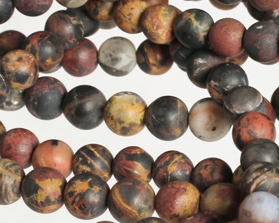 Pilbara Jasper (matte) Round 5-7mm