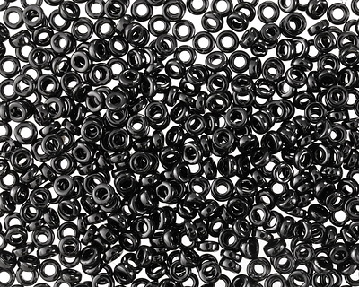 Miyuki Black Spacer Bead 3mm - 125 gram Package