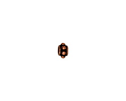 TierraCast Antique Copper (plated) Beaded Heishi w/ Rings 5mm
