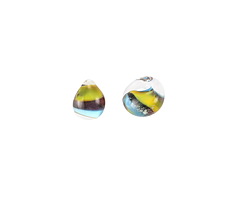 Unicorne Beads Glass Transparent Arctic Bee Mini Teardrop 6-7mm