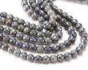 Labradorite w/ Silver Luster Faceted Round 5.5-6mm