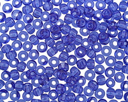 TOHO Transparent Sapphire Round 6/0 Seed Bead