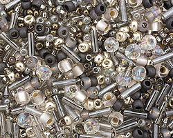 TOHO Tenin Gray/Gold Seed Bead Mix