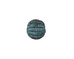 Mykonos Copper (plated) Patina Sea Urchin Round 12mm