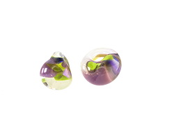Unicorne Beads Glass Potion Garden Teardrop 9-10mm