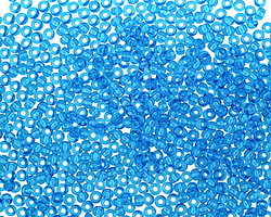 TOHO Transparent Dark Aquamarine Round 11/0 Seed Bead