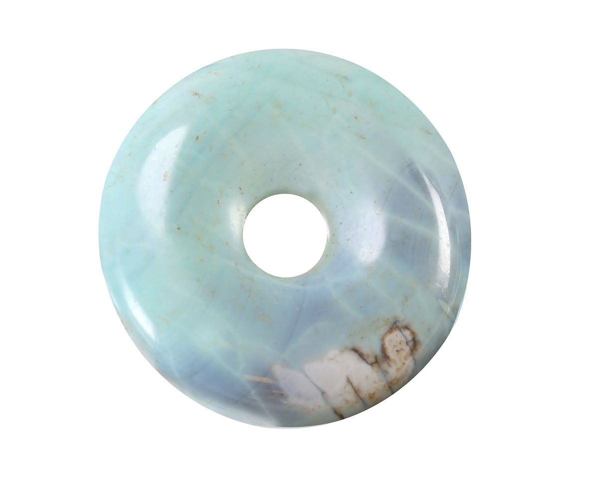 Arctic (light) Terra Agate Donut 31mm