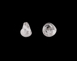 Unicorne Beads Glass Verglas Mini Teardrop 6-7mm