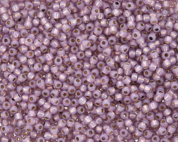 TOHO Permanent Milky Amethyst (with Silver Lining) Round 11/0 Seed Bead