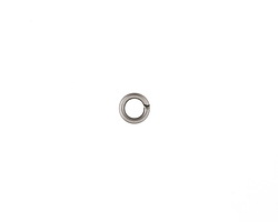 Antique Silver (plated) Round Jump Ring 6mm, 16 gauge (200 pieces)