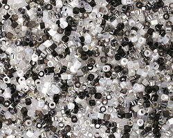 Miyuki Delica Salt and Pepper Mix (DBMIX-05) 11/0 Seed Bead