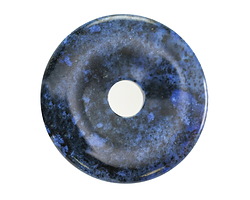 Dumortierite (Dark) Donut 40mm