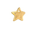 Mykonos Gold (plated) Star Drop 18mm