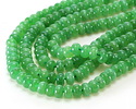 Apple Green Agate Rondelle 5x8mm