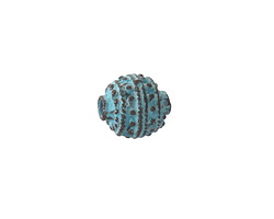 Mykonos Copper (plated) Patina Antique Ball 12mm