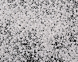 TOHO Opaque Lustered White Round 15/0 Seed Bead