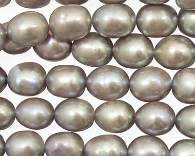 Silver Peacock Rice 9-11mm